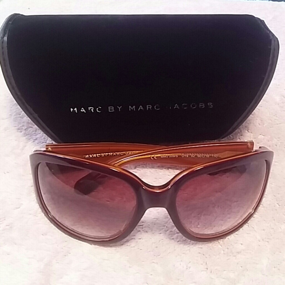 Marc By Marc Jacobs Dark Brown Sunglasses!